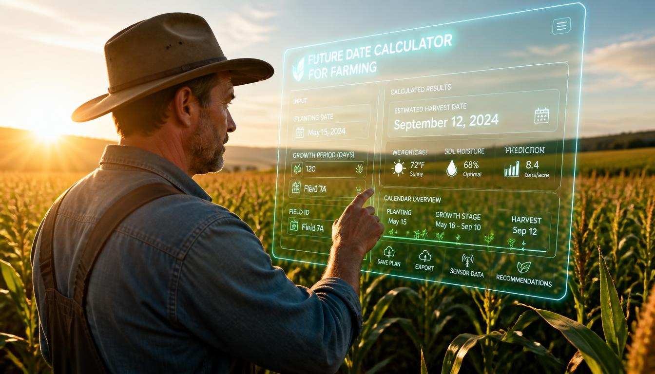 Date Calculator for Farming