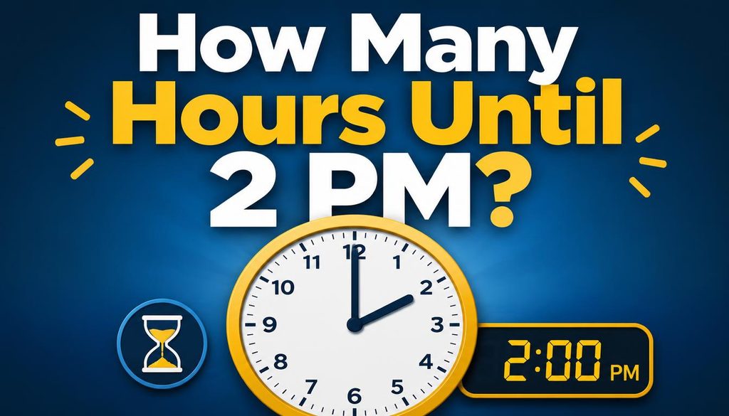 Hours Until 2 PM?